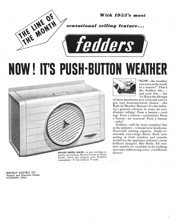 Fedders advertisement