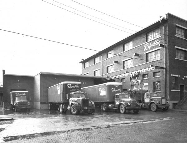 Outside Republic building